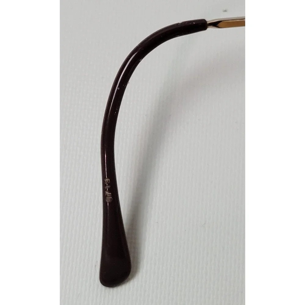 Vtg Stetson Zyloware Gold Tone Eyeglasses Frames 057‎ 57-17